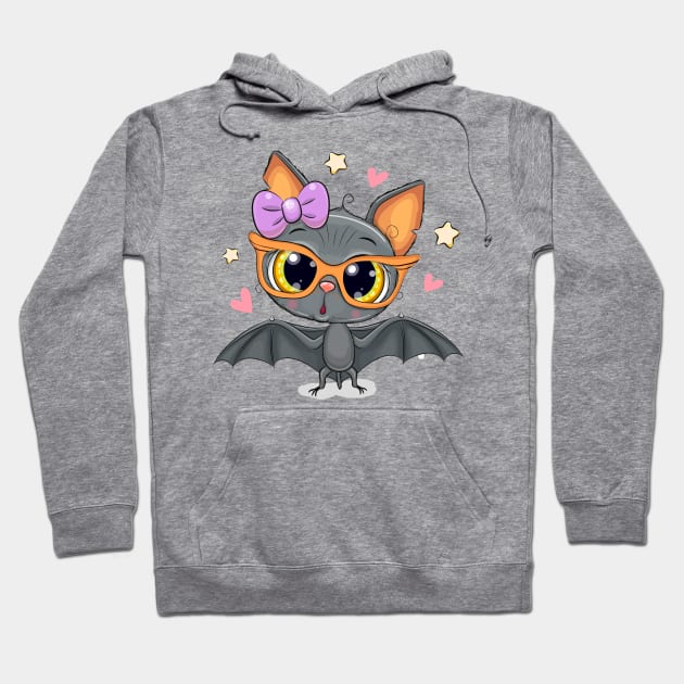 Cute Bat Hoodie by Reginast777